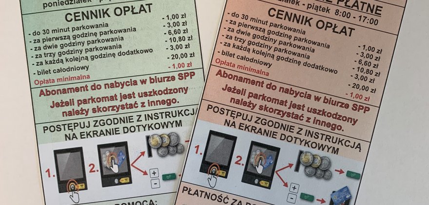 Zdjęcie ilustracyjne Stawki opłat